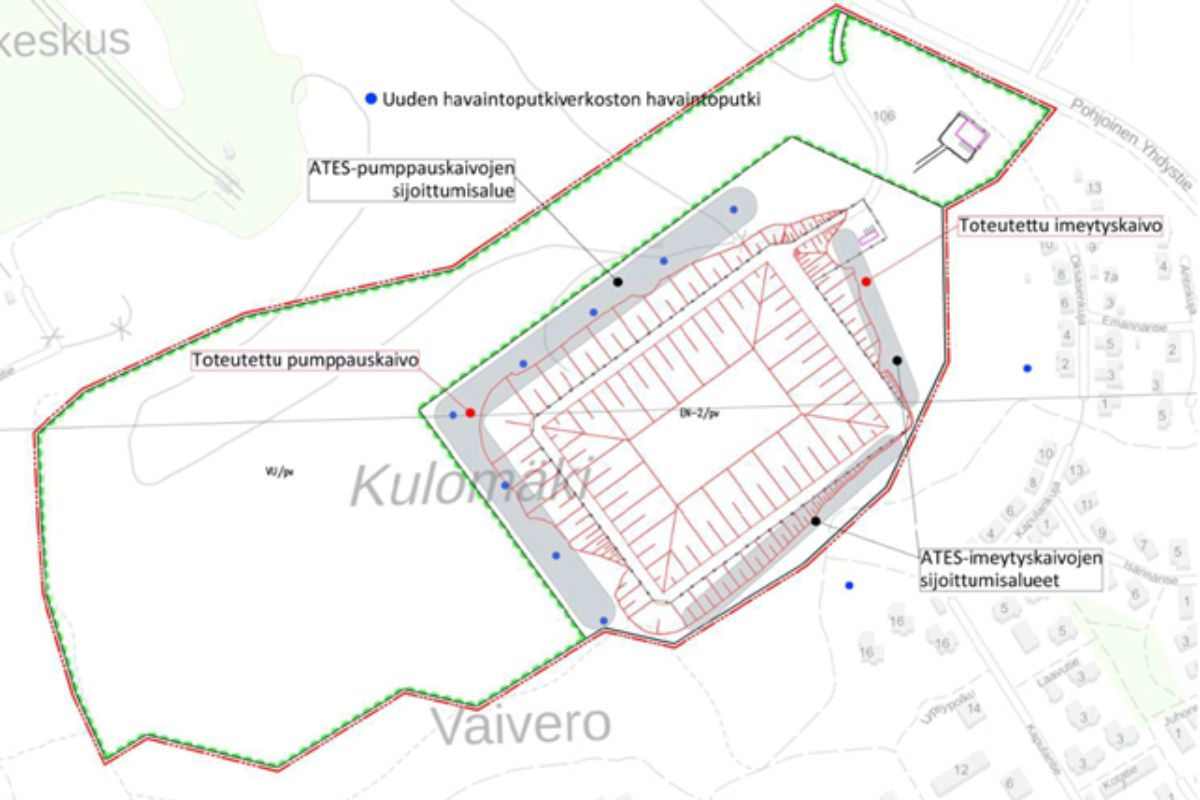 Kulomäen lämpövarastolle myönnettiin vesilupa