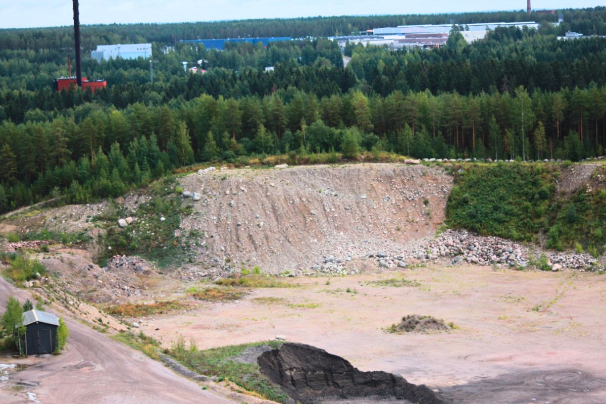Kulomäen maaperää tutkittiin vesilupahakemusta varten