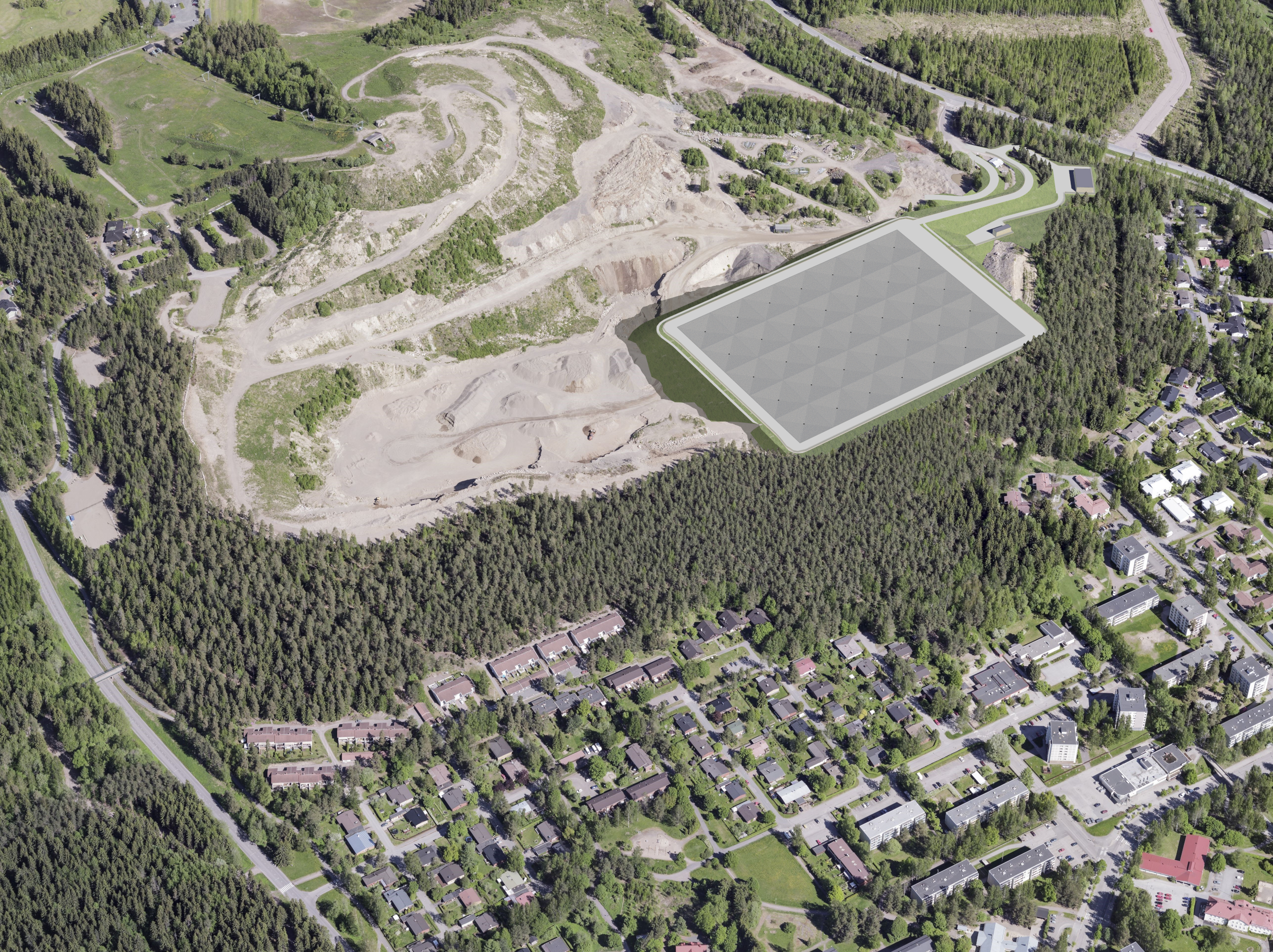 Hyvinkäälle nousee maailman suurin sorakuoppaan ra-kennettava lämpövarasto