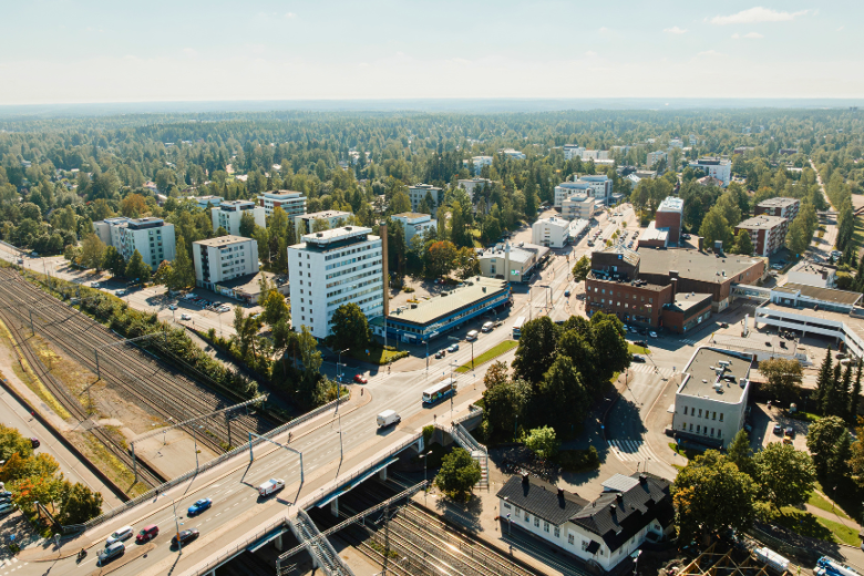 VR:n Konepaja on liittymäteholtaan Hyvinkään Lämpövoiman suurin yksittäinen kaukolämpöasiakas