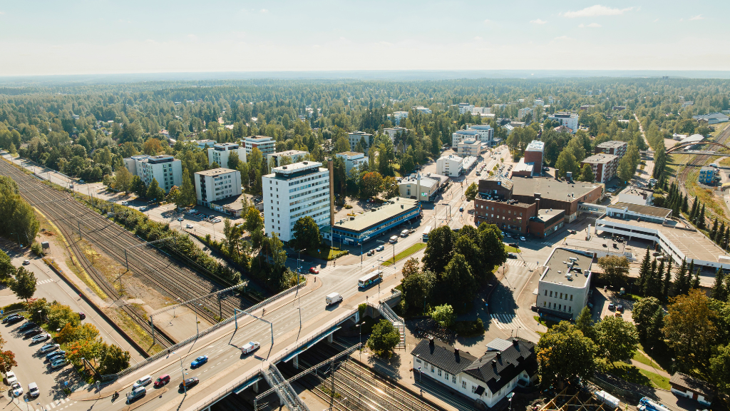 VR:n Konepaja on liittymäteholtaan Hyvinkään Lämpövoiman suurin yksittäinen kaukolämpöasiakas